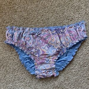 Paisley Print Bikini Bottoms